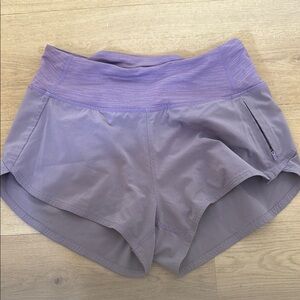 Outdoor Voices Purple Athletic Shorts